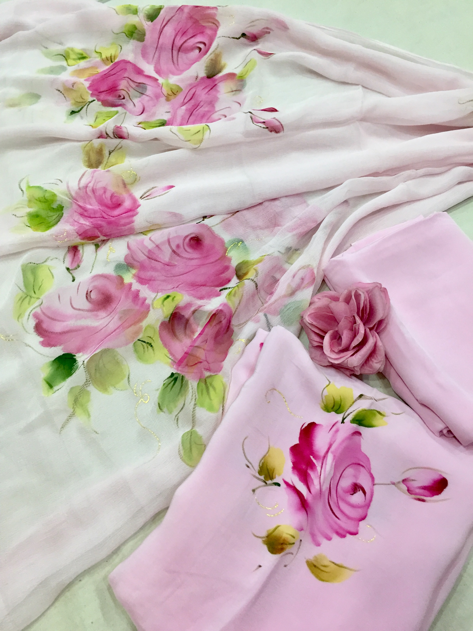 Traditional leheriya saree in chiffon fabric, perfect for festive wear and pre-wedding collection styling.