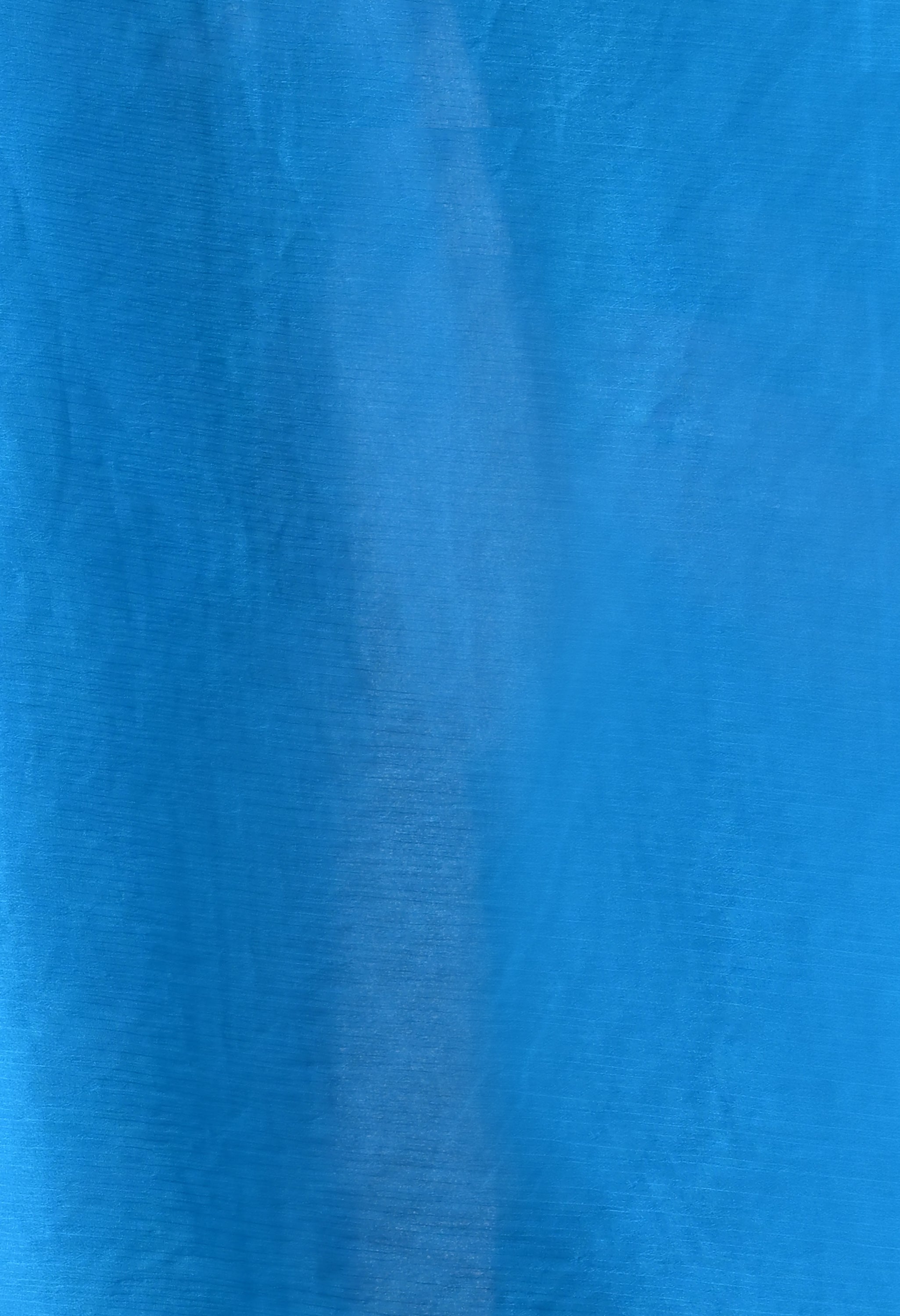 Azure Dot Italian Chiffon Saree